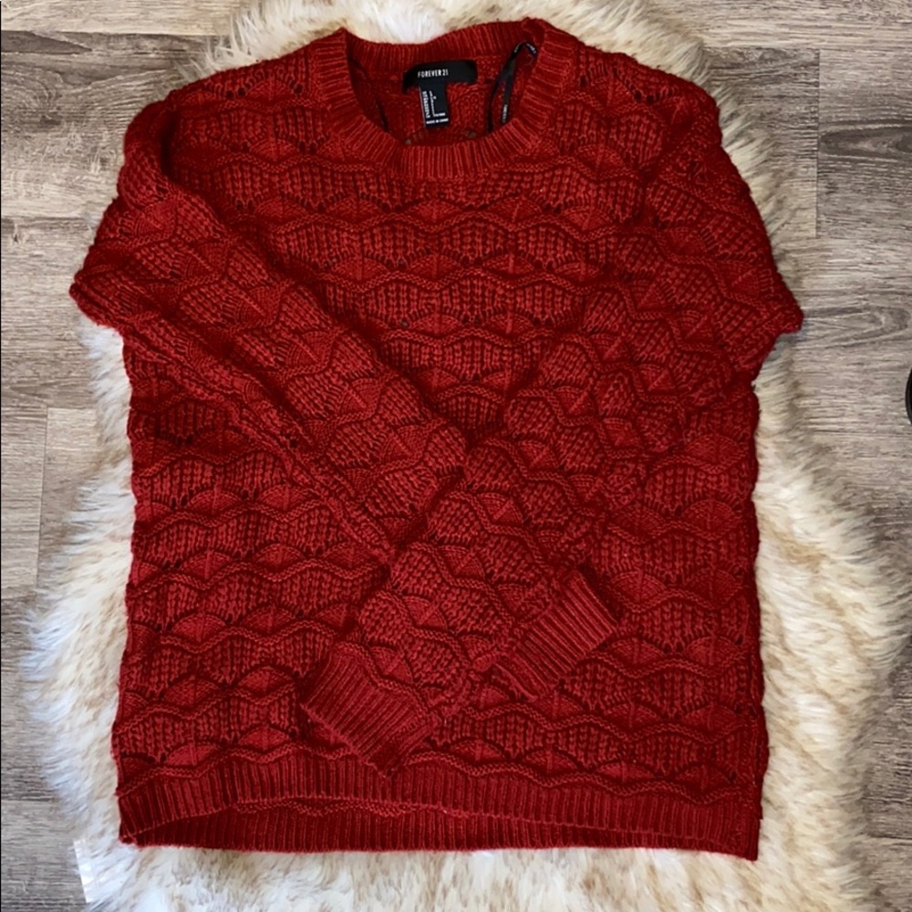 3/$20 💥 Red Knit Sweater